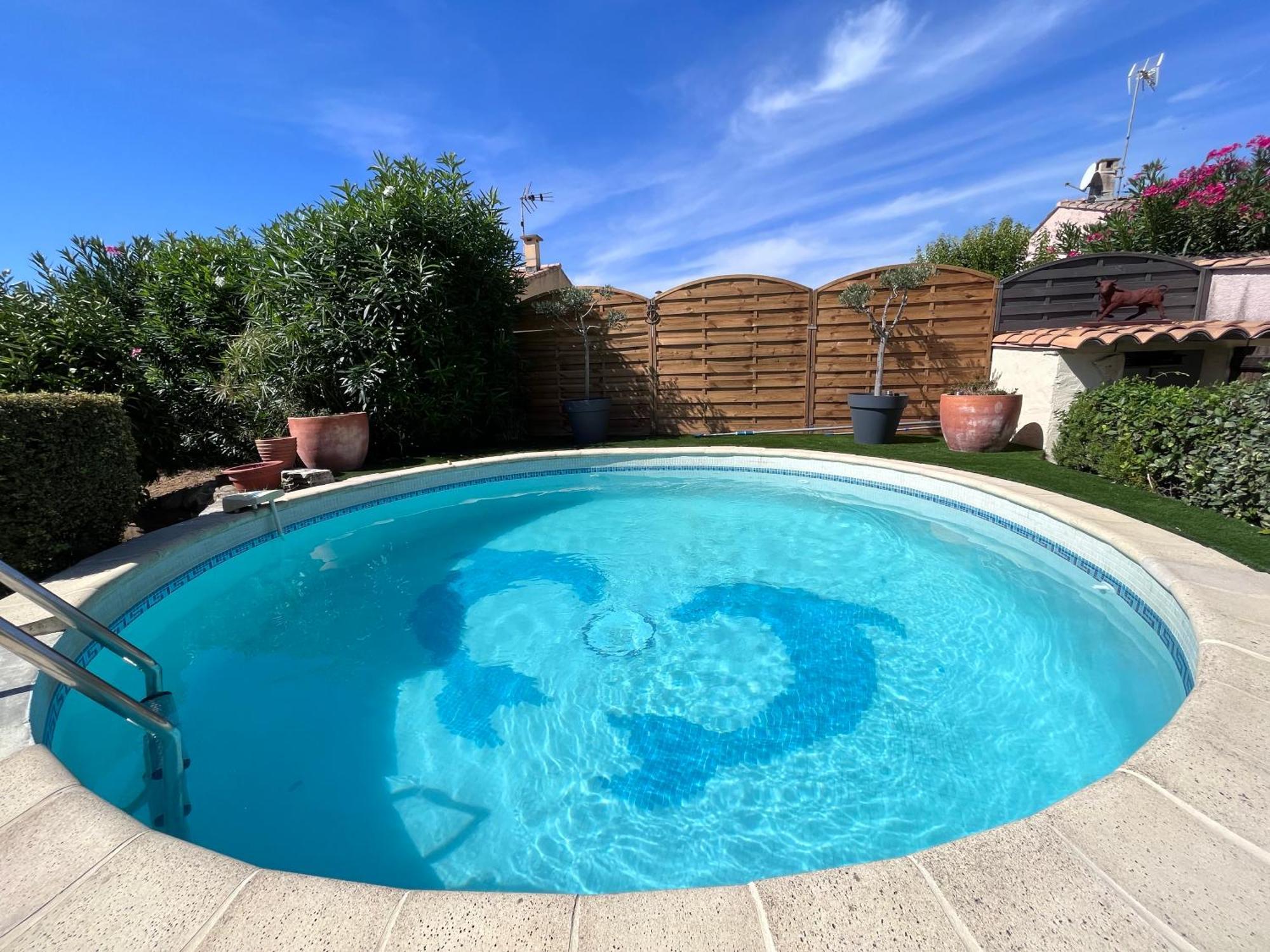 Piscine Cosy, 3 Chambres, 3 Sdb, Havre De Paix A 10 Min Des Plages Mauguio Exterior photo